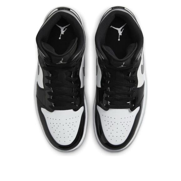 NEW Nike Air Jordan 1 Mid SE Black Silver White HV0789-010 Men’s Size Multi main image 5